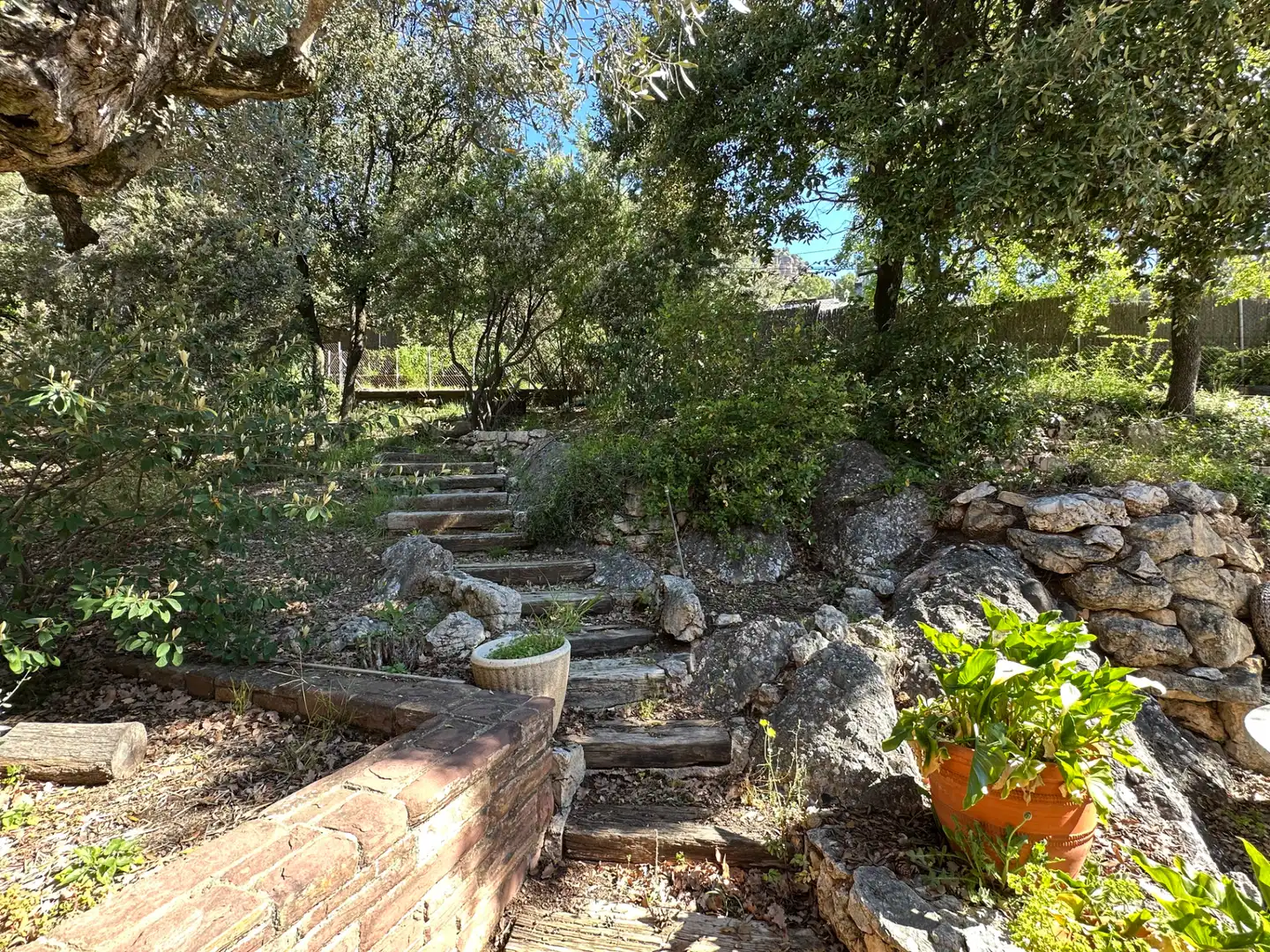 Jardí de Casa o xalet en venda en Matadepera amb Jardí privat, Terrassa i Moblat