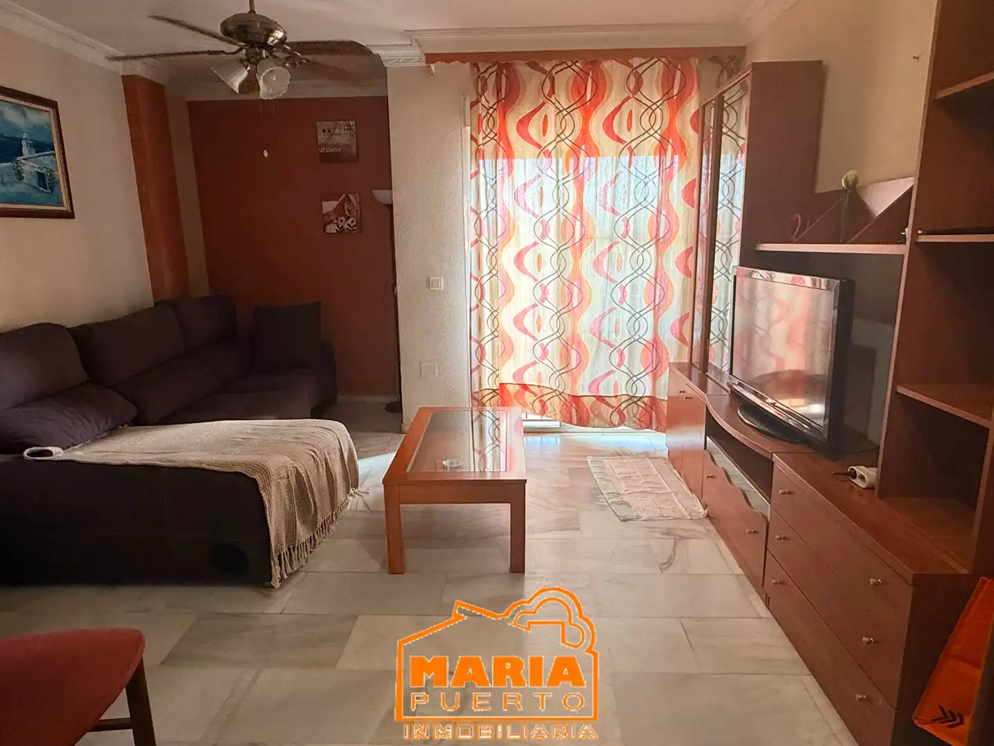 Sala de estar de Piso en venta en Málaga con Terraza y Trastero