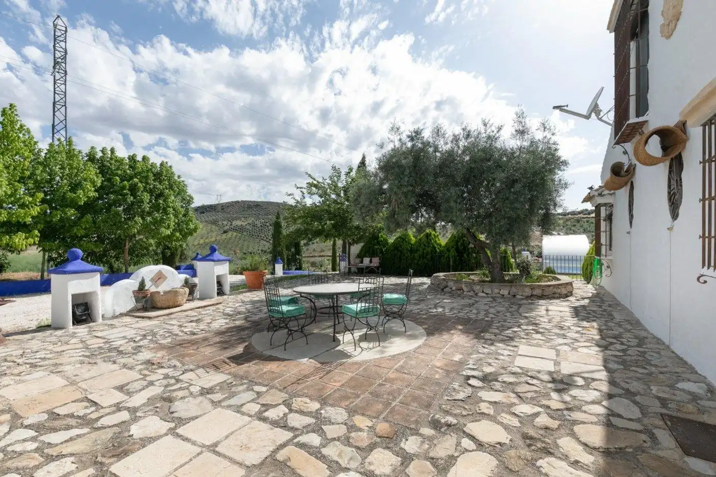 Terrassa de Casa o xalet en venda en Montefrío amb Aire condicionat, Calefacció i Jardí privat