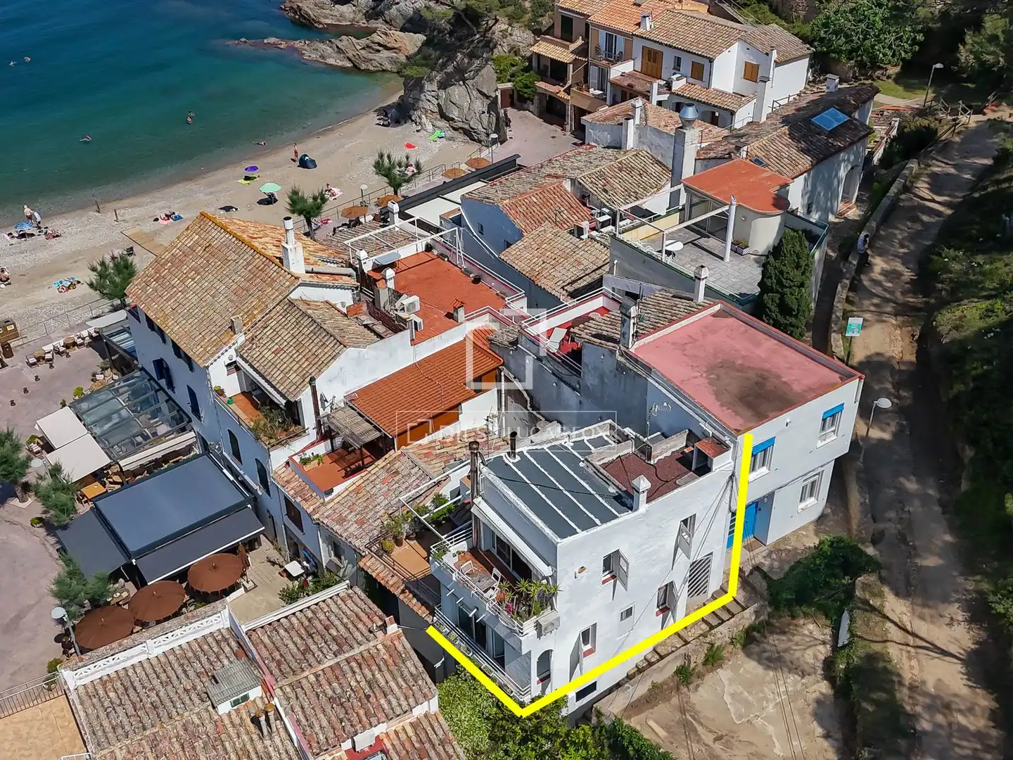 Vista exterior de Pis en venda en Begur amb Terrassa i Balcó