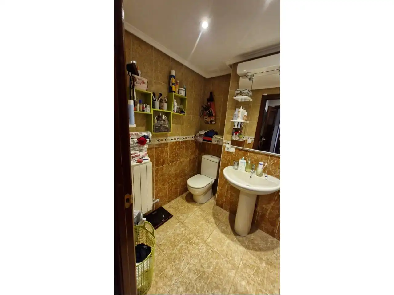 Bathroom of Flat for sale in Lardero  with Heating, Parquet flooring and Terrace
