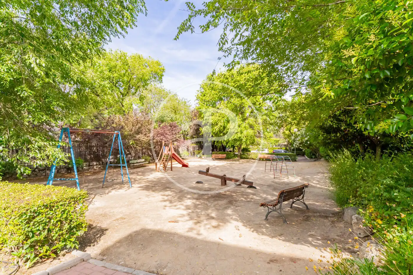 Jardín de Piso en venta en Madrid con Aire acondicionado, Calefacción y Terraza
