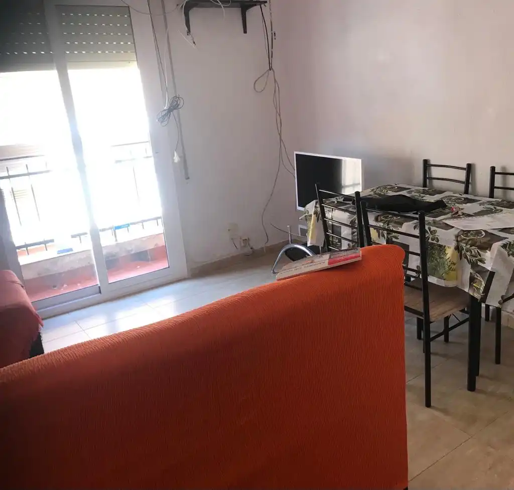 Living room of Flat for rent in Murcia  with Air Conditioner and Furnished