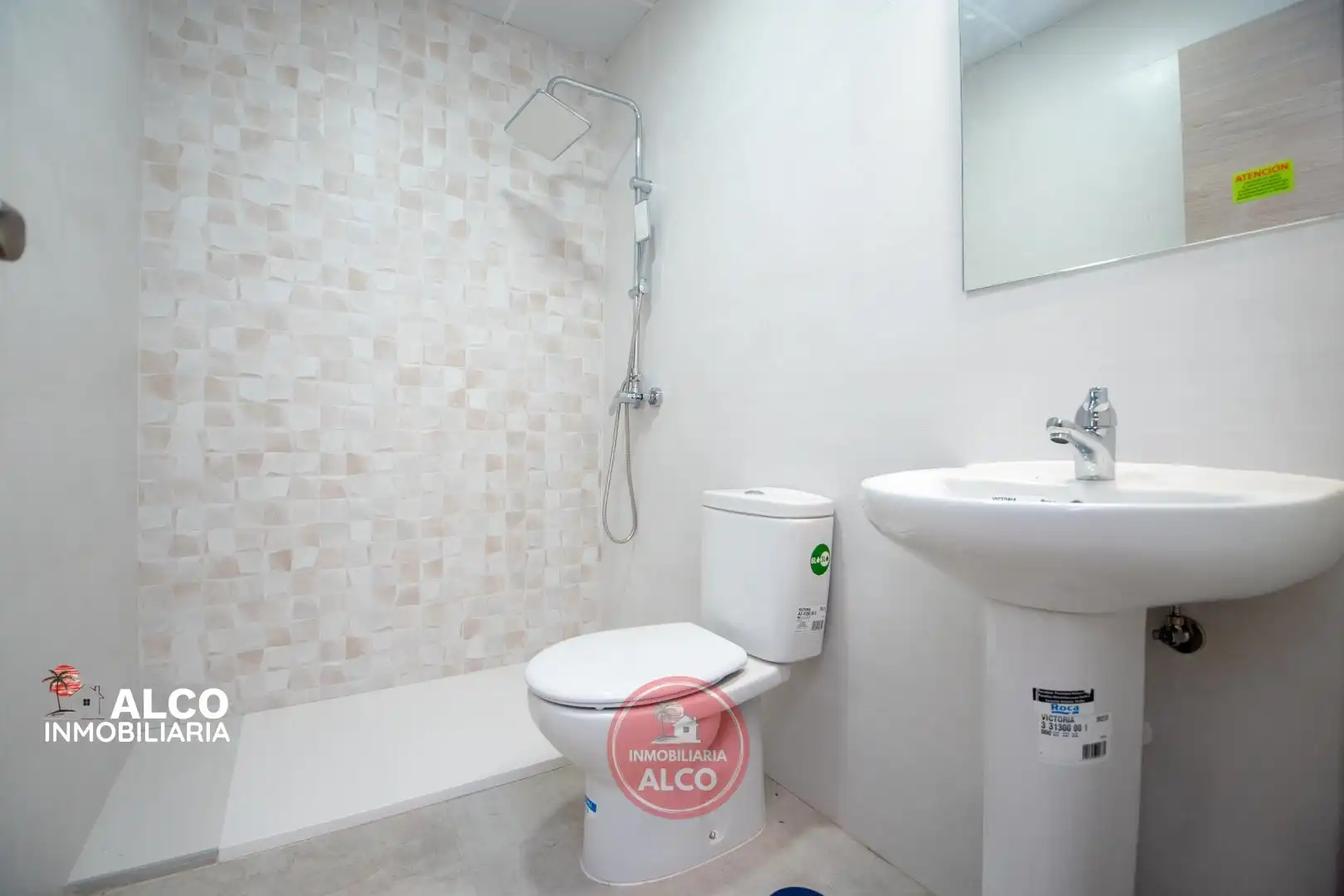 Bathroom of Flat for sale in Torrox  with Air Conditioner