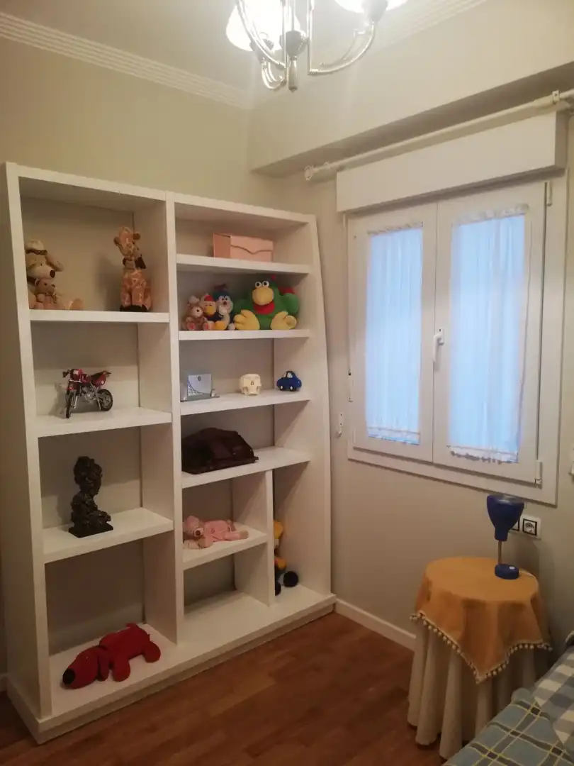 Schlafzimmer von Dachboden zur Miete in Huelva mit Klimaanlage, Terrasse und Möbliert