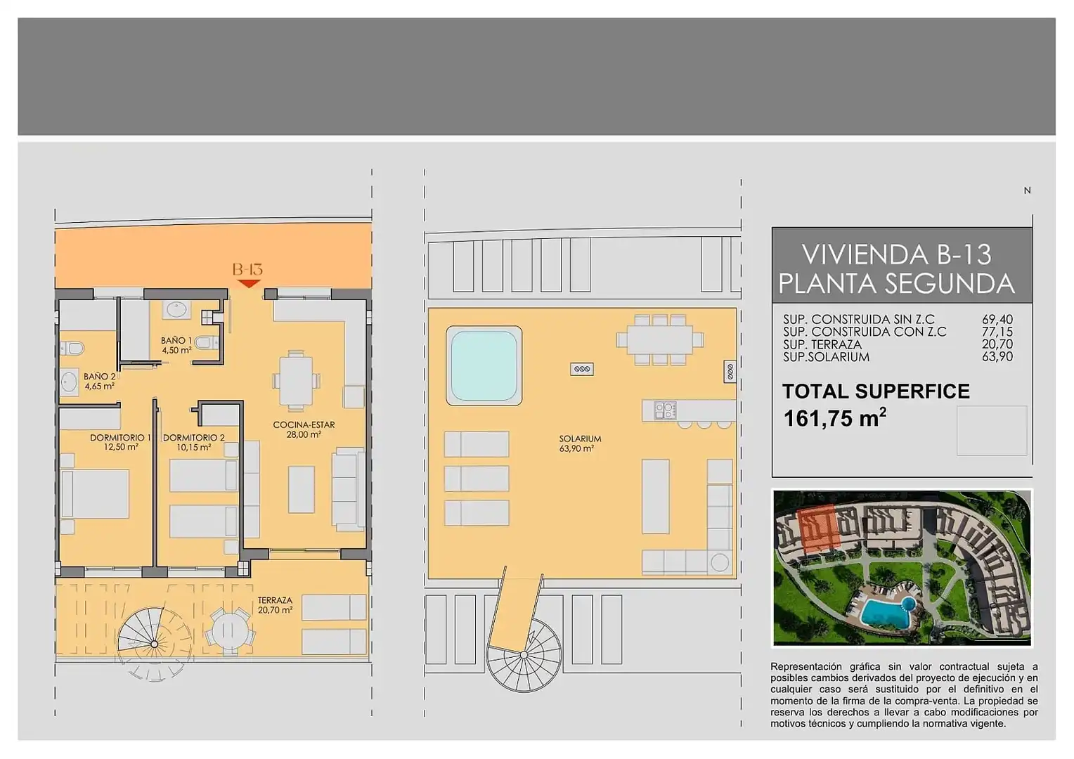 Appartement compact avec terrasse à vendre à Las Lomas de Rame - Bahía Bella, imagen 49