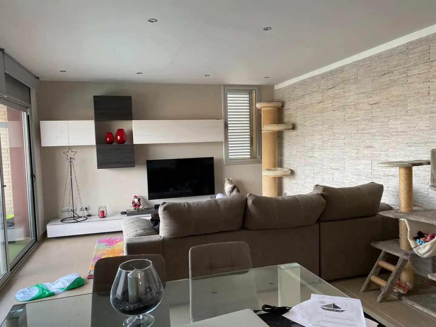 Sala de estar de Piso en venta en Palamós con Aire acondicionado y Terraza