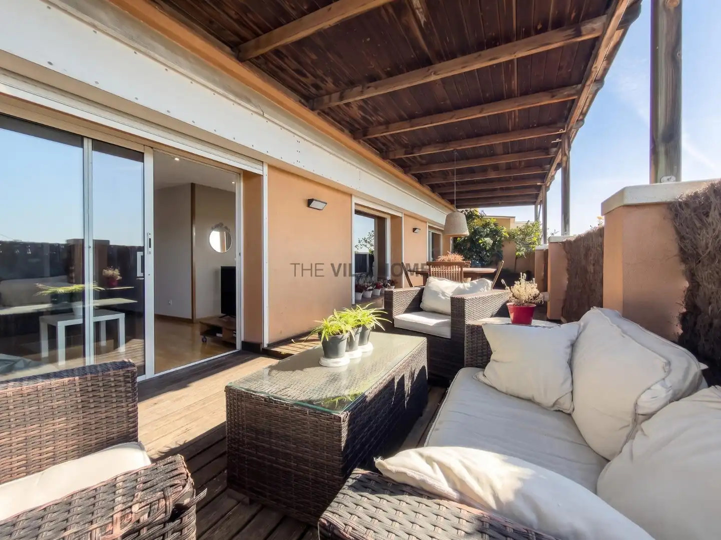 Terrasse von Dachboden zum Verkauf in Vilafranca del Penedès mit Klimaanlage und Heizung