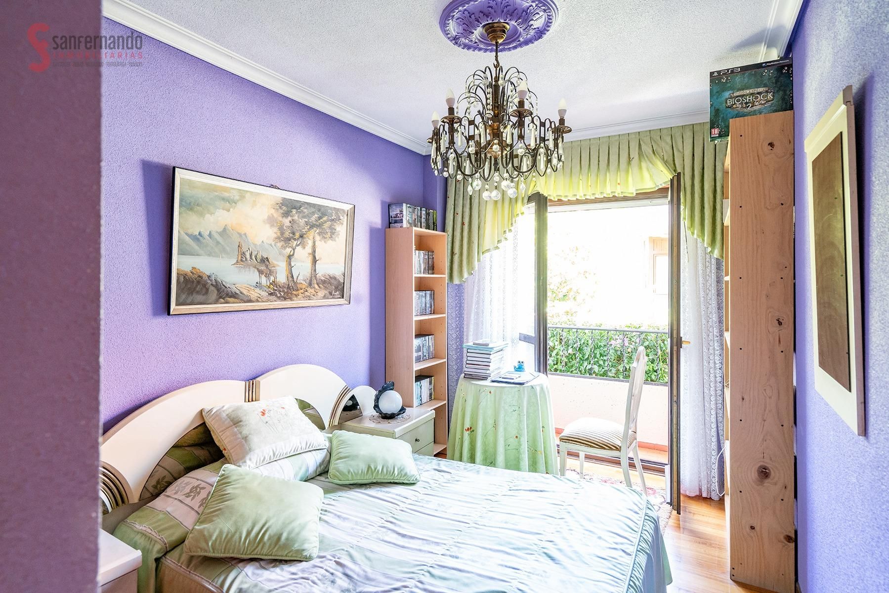 Bedroom of Single-family semi-detached for sale in Santander  with Heating, Private garden and Terrace