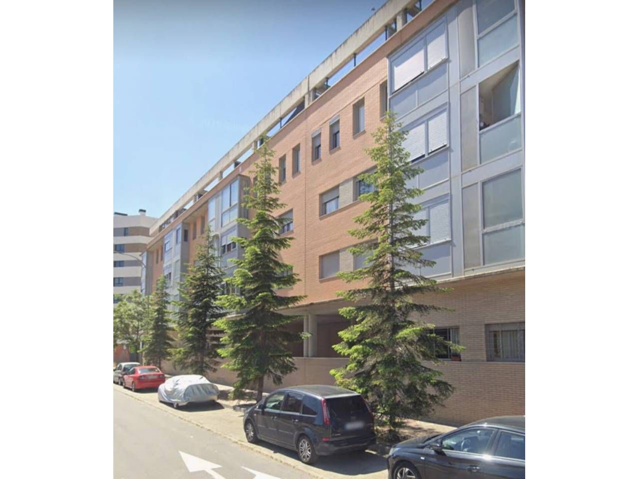 Exterior view of Flat for sale in  Madrid Capital  with Air Conditioner, Parquet flooring and Terrace