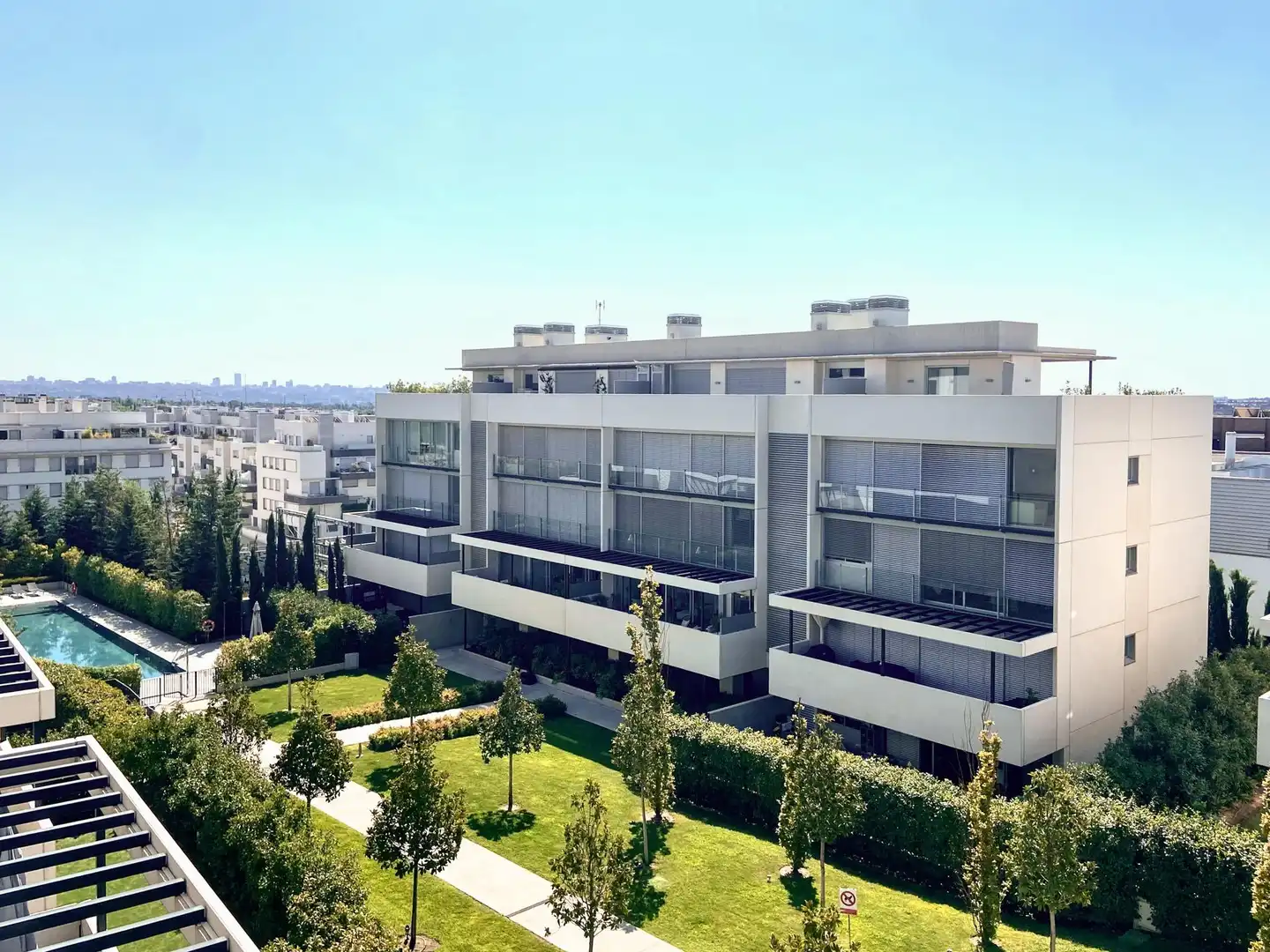 Vista exterior de Apartamento en venta en Moncloa - Aravaca
