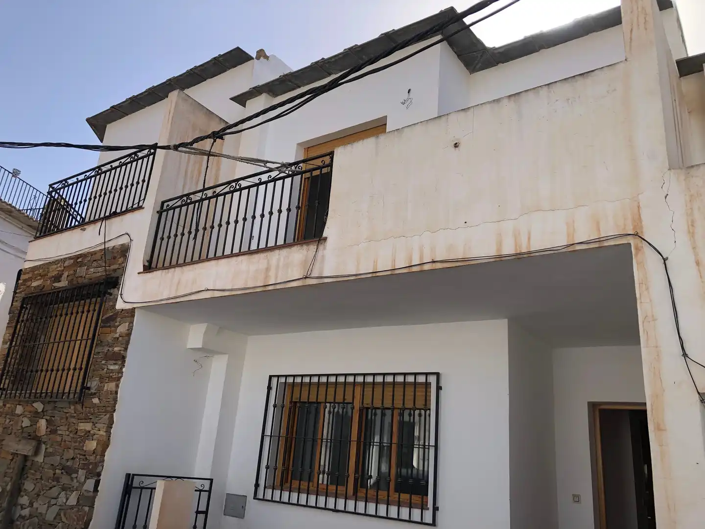 Vista exterior de Casa adosada en venta en Nevada con Terraza y Trastero
