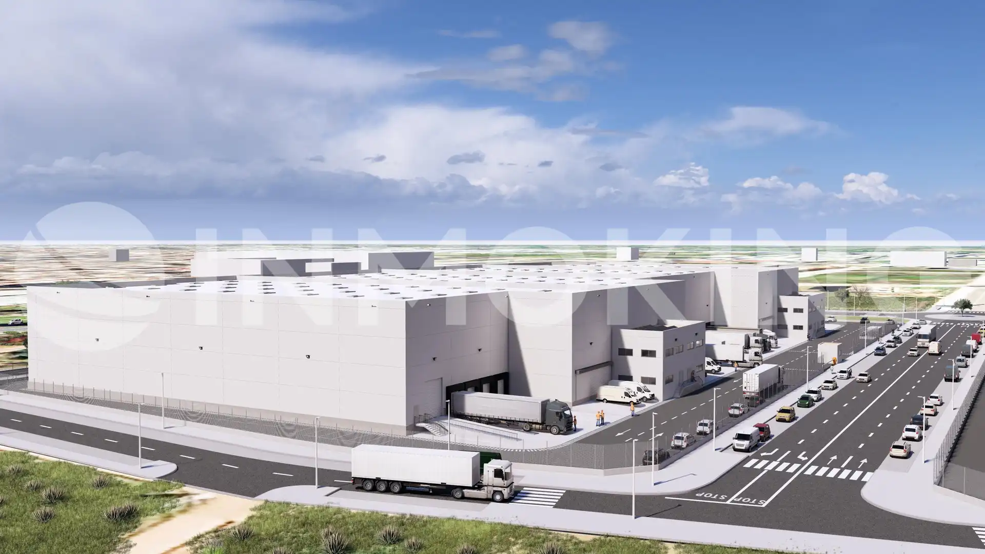 Exterior view of Industrial buildings for rent in Albal  with Heating