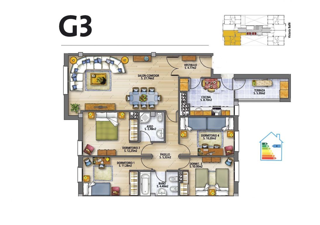 Flat for sale in Illera, Burgos Capital