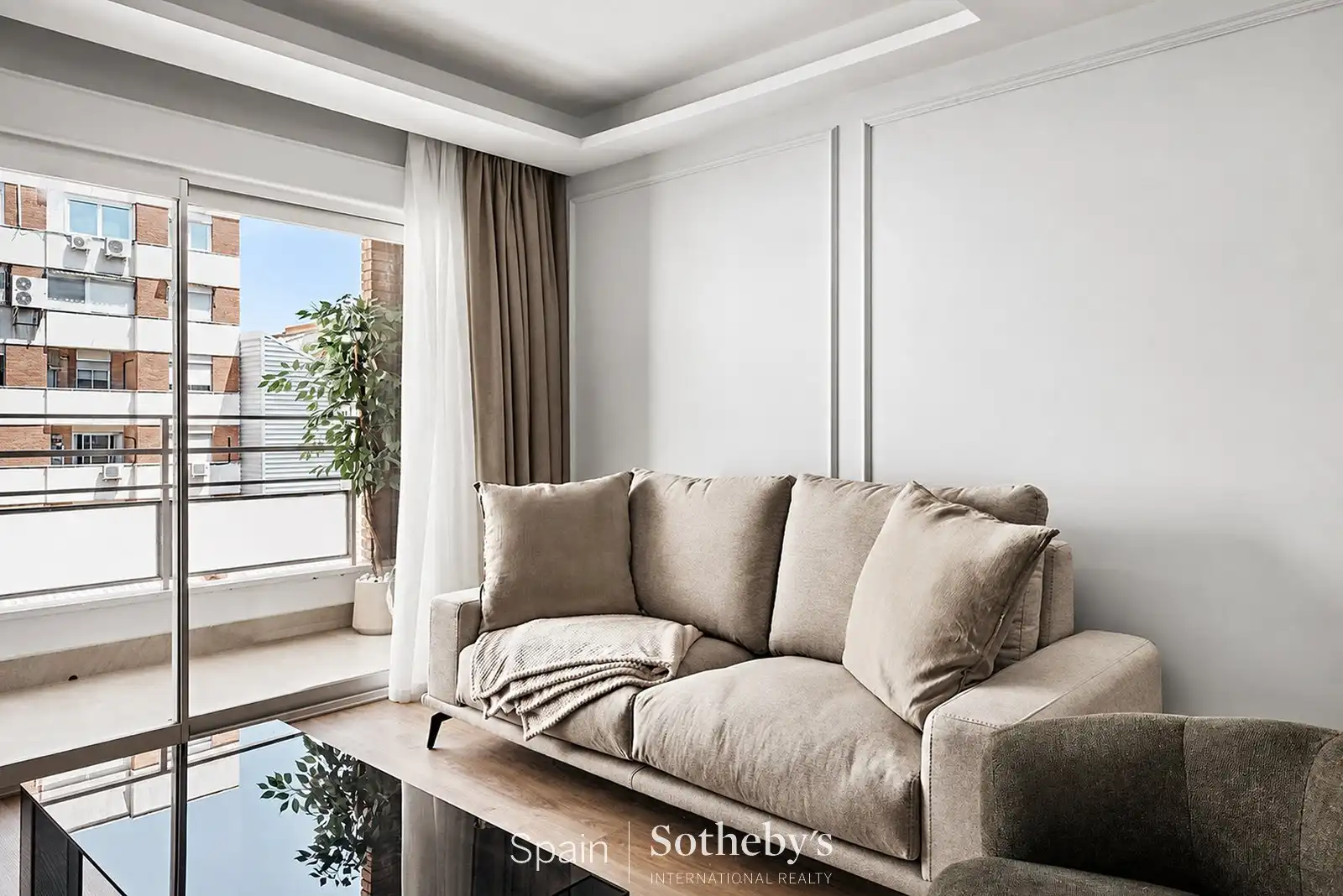 Sala de estar de Apartamento en venta en Madrid con Aire acondicionado, Calefacción y Terraza