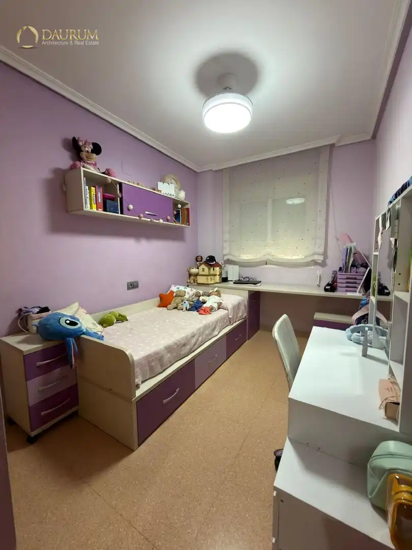 Schlafzimmer von Wohnung zum Verkauf in San Vicente del Raspeig / Sant Vicent del Raspeig mit Klimaanlage, Heizung und Terrasse