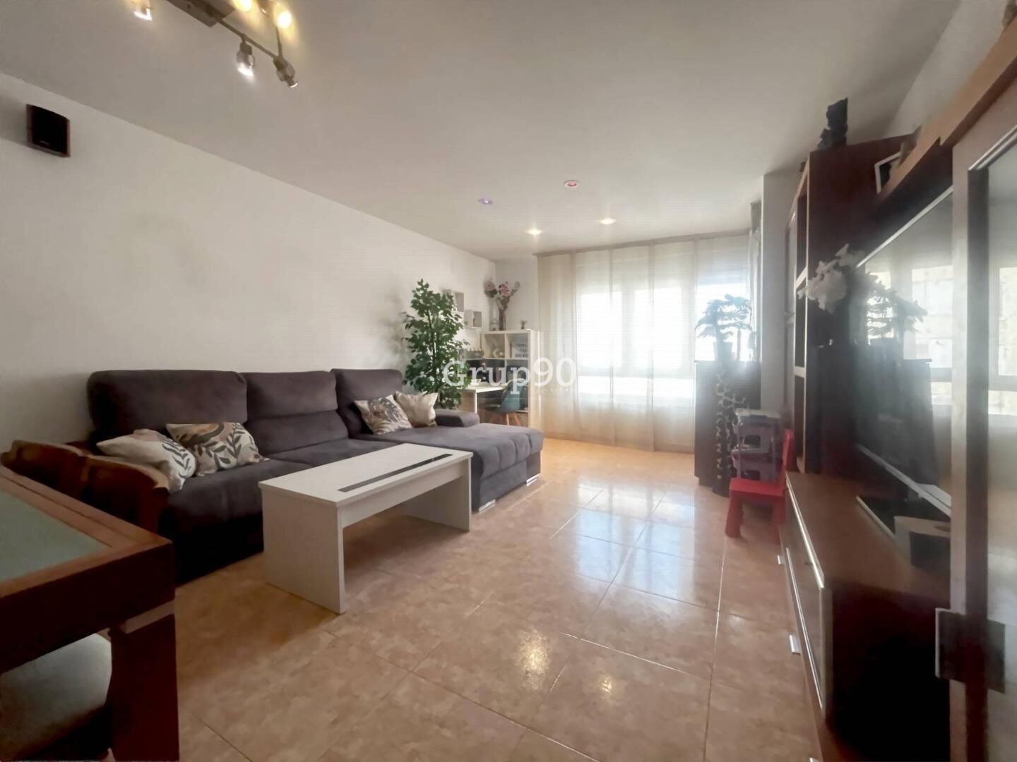 Living room of Flat for sale in  Lleida Capital  with Air Conditioner, Heating and Storage room