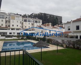 Swimming pool of House or chalet for sale in Málaga Capital  with Air Conditioner, Terrace and Swimming Pool