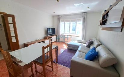 Living room of Flat for sale in Ourense Capital   with Heating, Storage room and Furnished