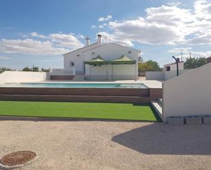 Swimming pool of House or chalet for sale in Caravaca de la Cruz  with Air Conditioner, Terrace and Swimming Pool