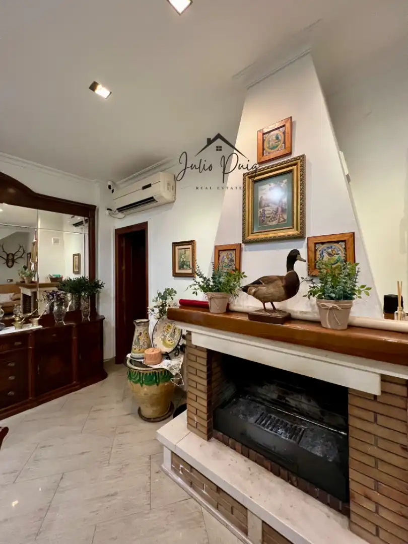 Sala de estar de Casa o chalet en venta en Gelves con Terraza