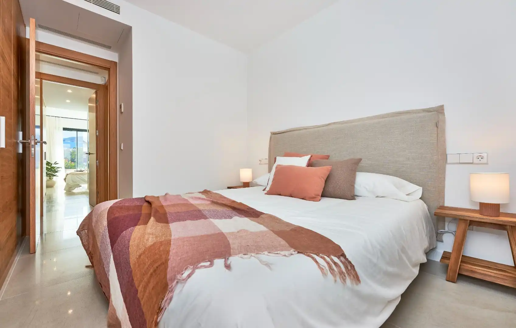 Bedroom of Flat for sale in Andratx  with Air Conditioner, Private garden and Terrace