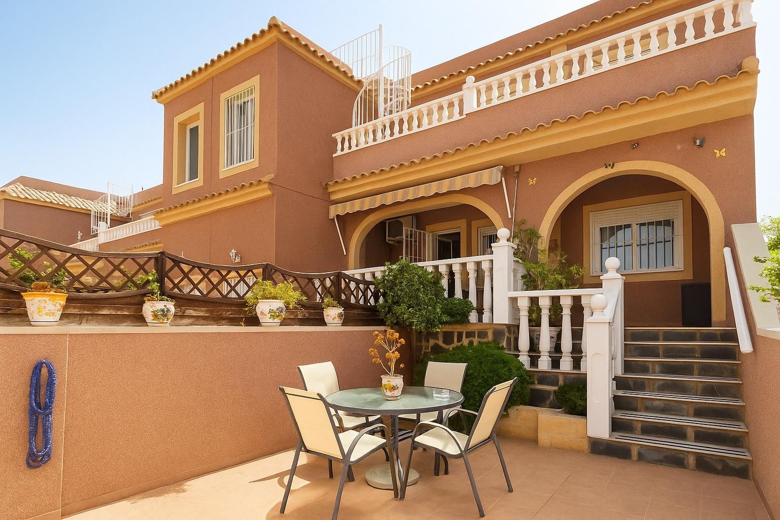 Terrace of Flat for sale in Santa Pola  with Heating, Private garden and Terrace