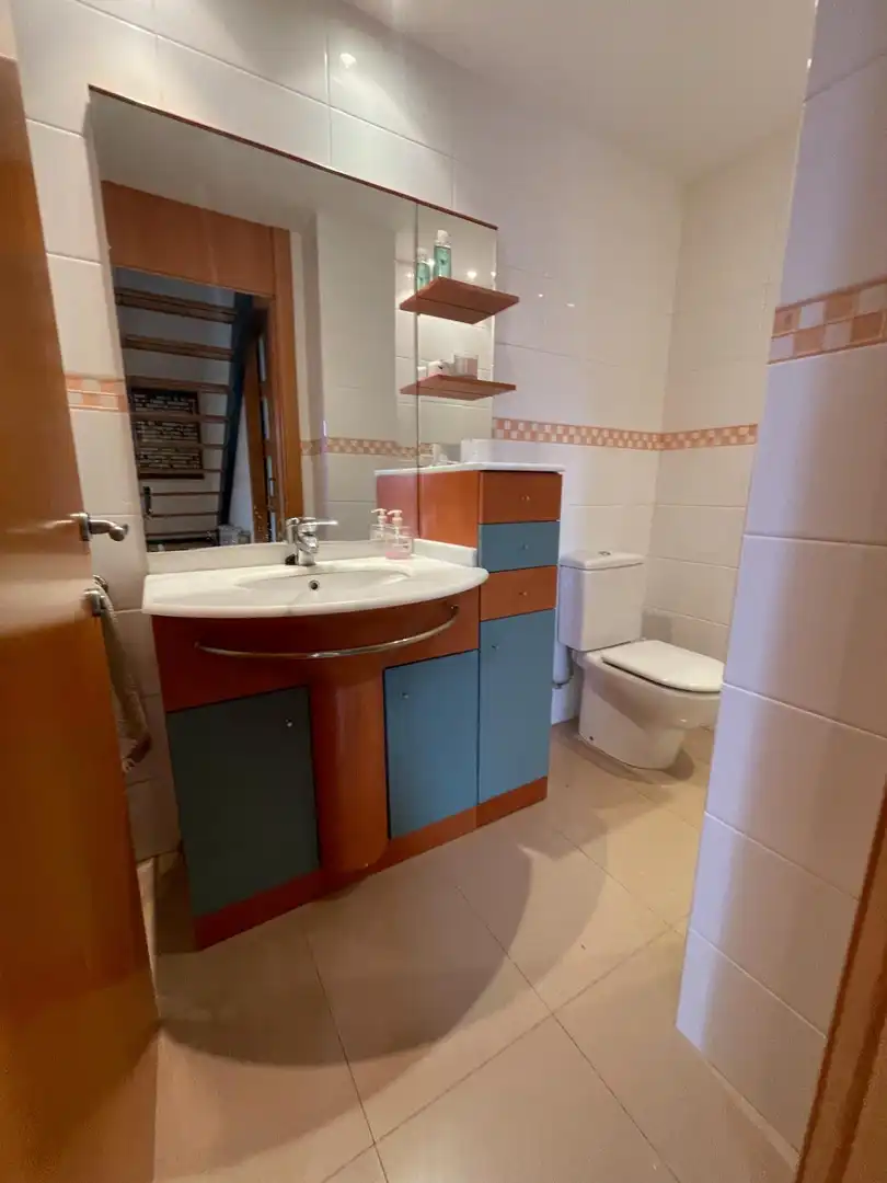 Baño de Casa o chalet en venta en La Pobla de Claramunt con Calefacción, Jardín privado y Terraza