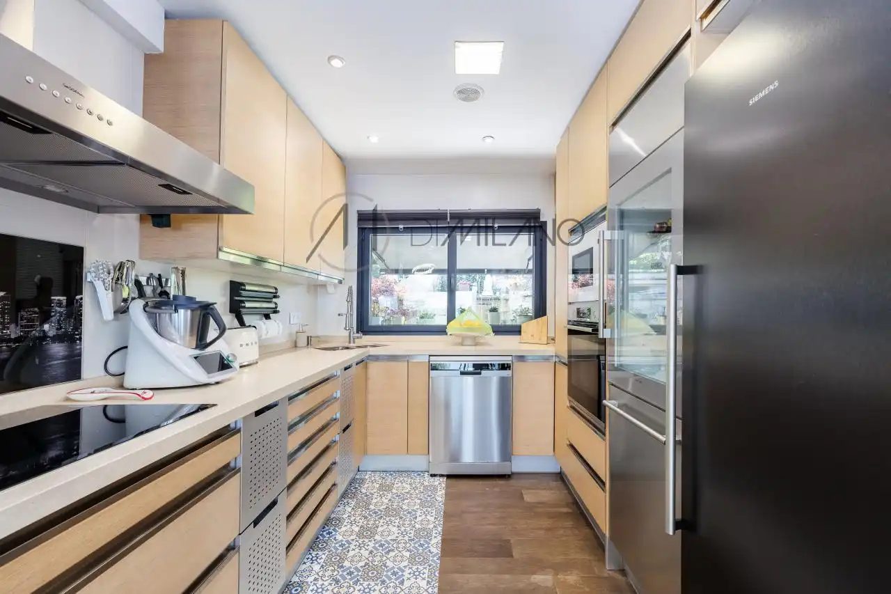 Cocina de Casa o chalet en venta en Nigrán con Calefacción, Jardín privado y Parquet