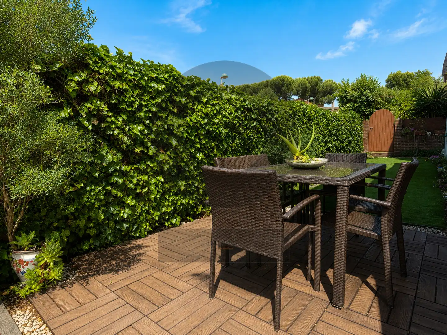 Terrace of Houses for sale in Pozuelo de Alarcón  with Air Conditioner, Heating and Private garden