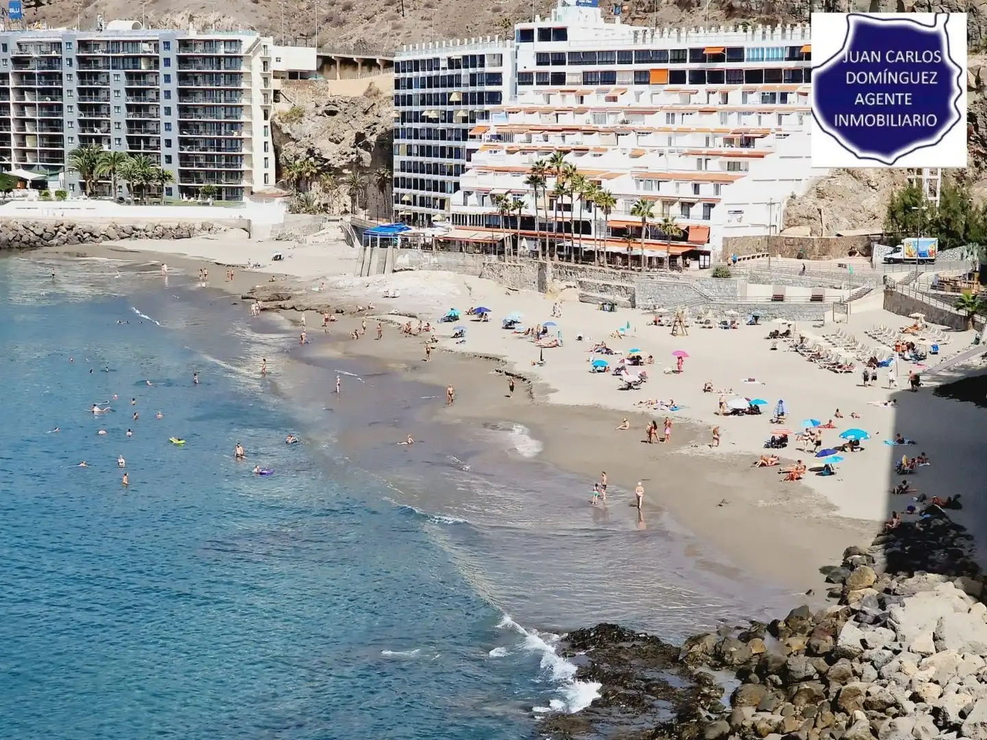 Exterior view of Apartments for rent in Mogán  with Terrace, Furnished and Community pool