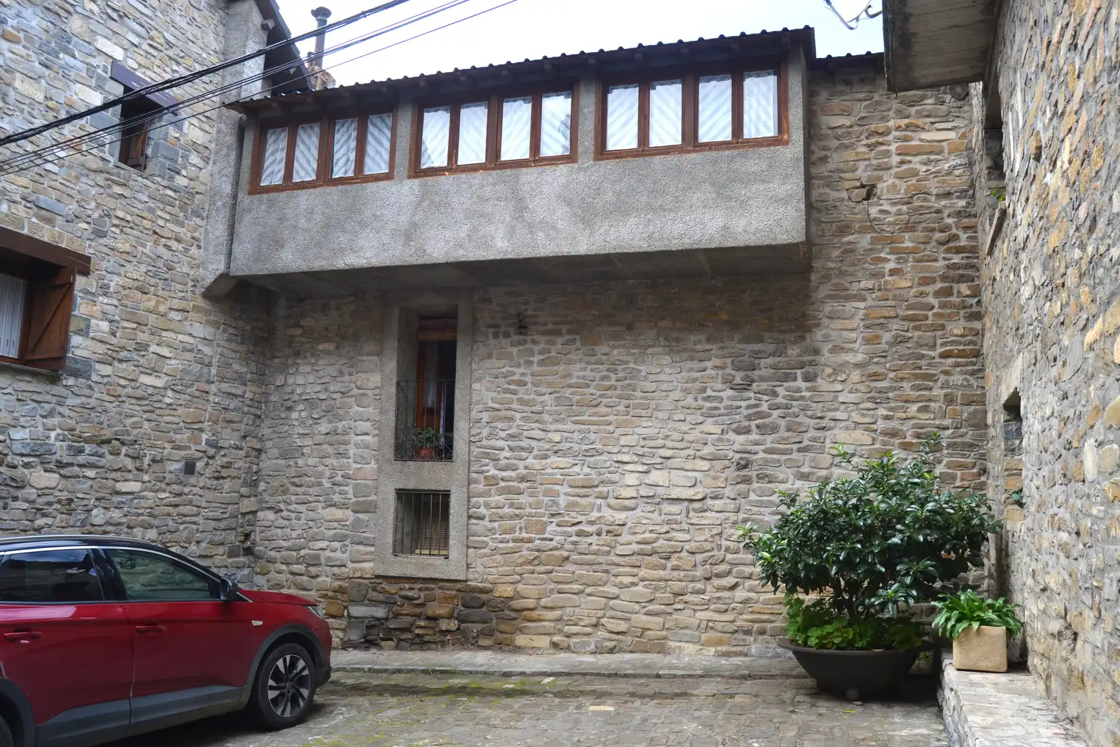 Vista exterior de Casa o chalet en venta en Aisa con Balcón
