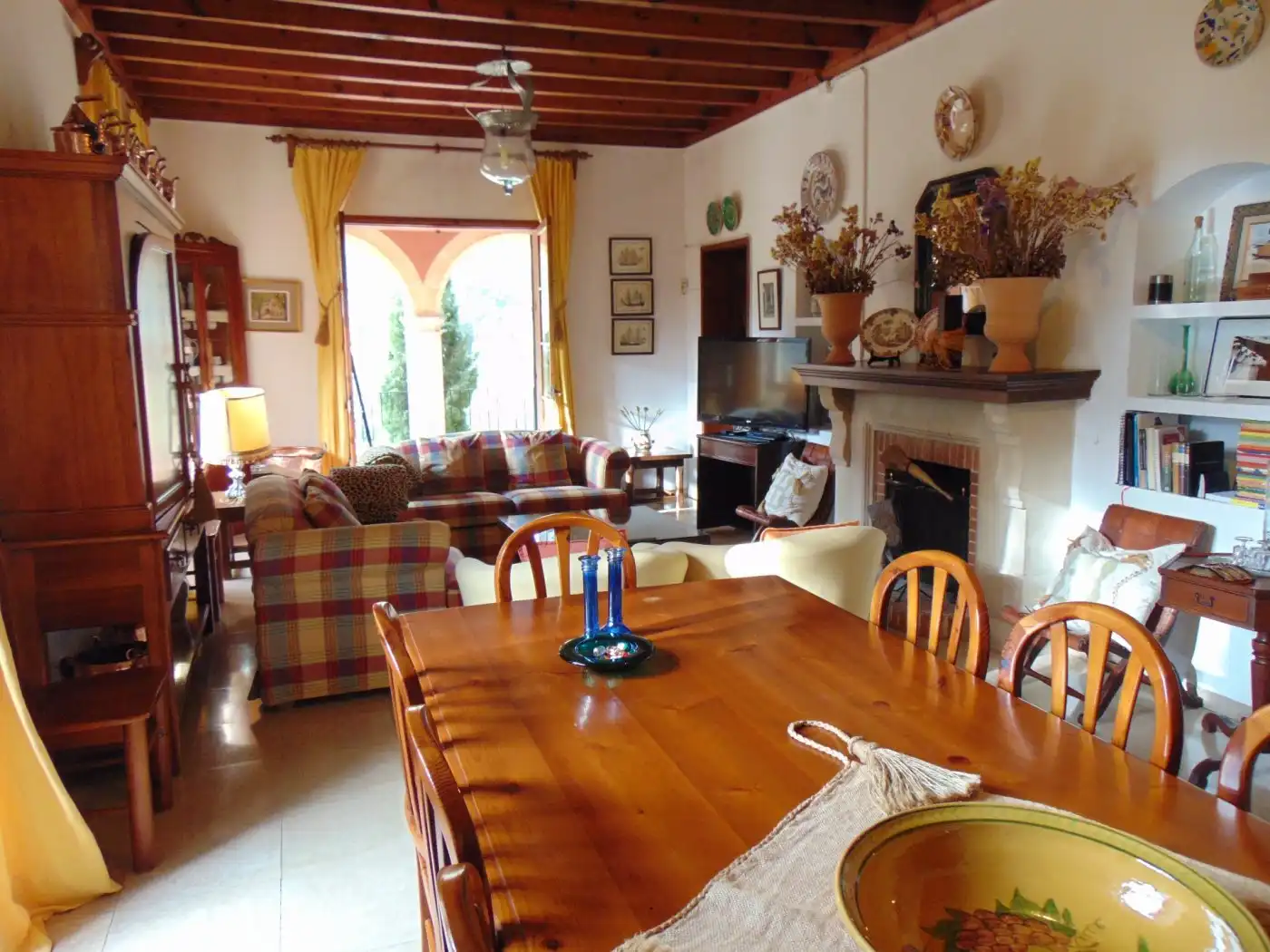 Dining room of Country homes for sale in Bunyola  with Private garden, Terrace and Storage room