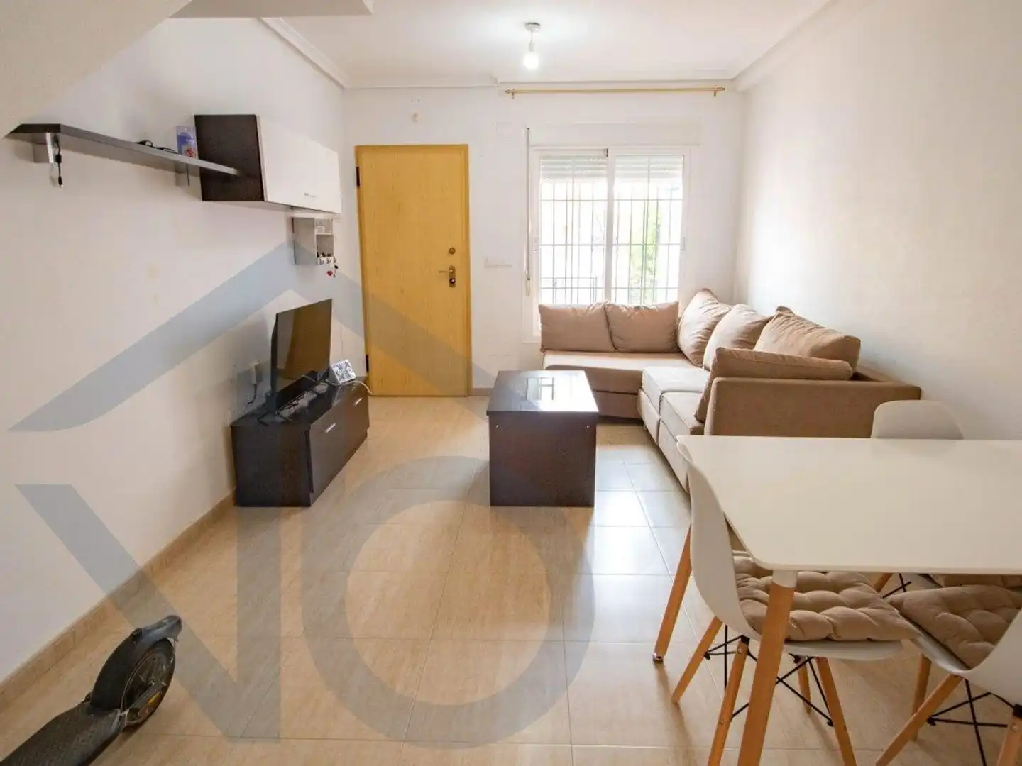 Living room of Duplex for sale in Pulpí  with Air Conditioner, Terrace and Furnished