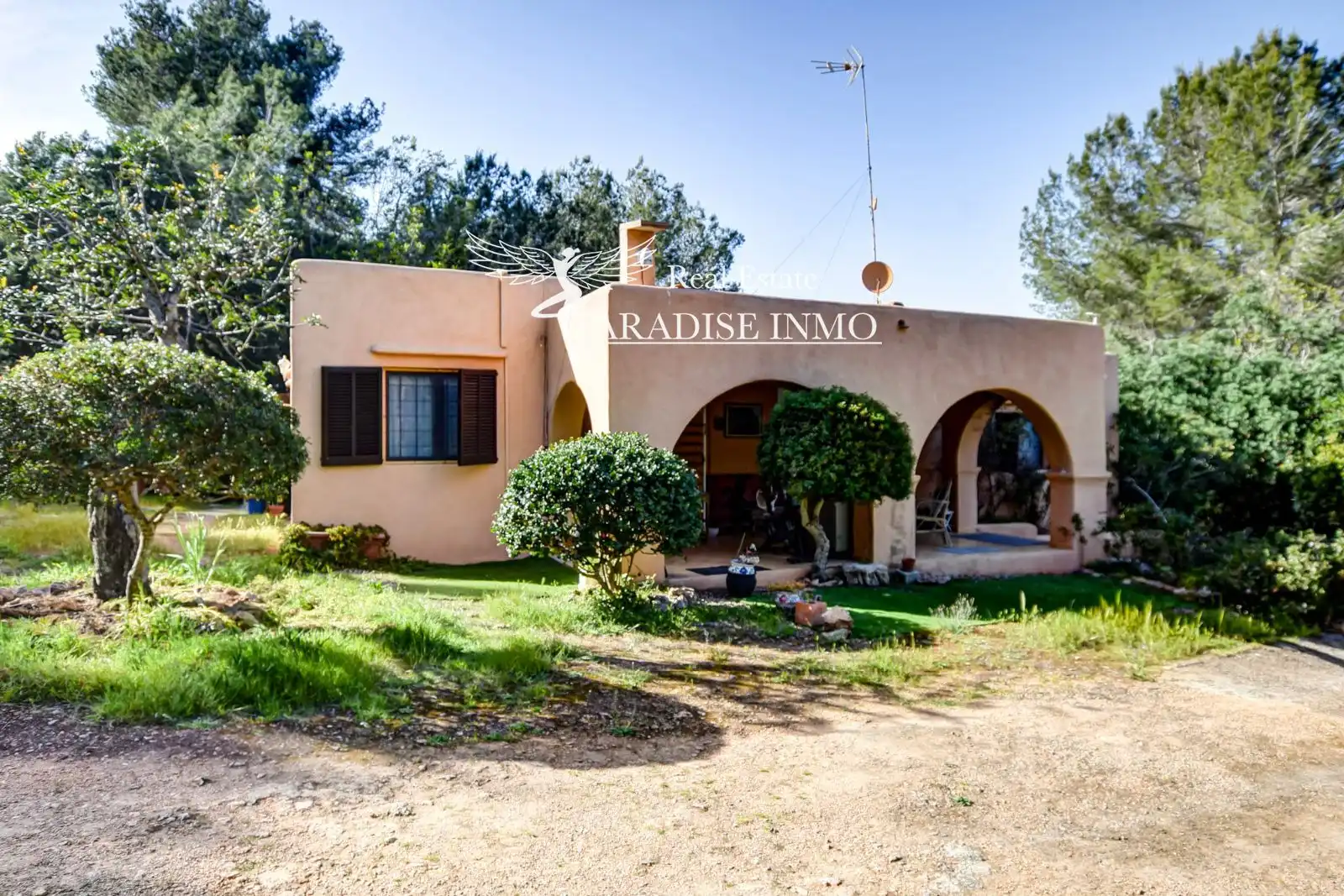 Garden of Houses for sale in Sant Joan de Labritja  with Air Conditioner, Heating and Terrace