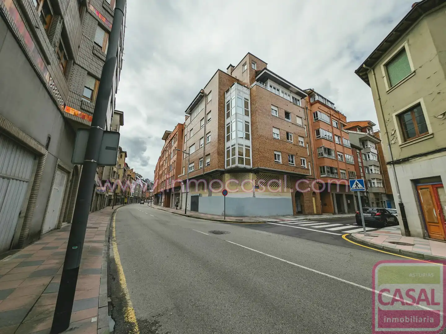 Vista exterior de Piso en venta en Mieres (Asturias) con Calefacción