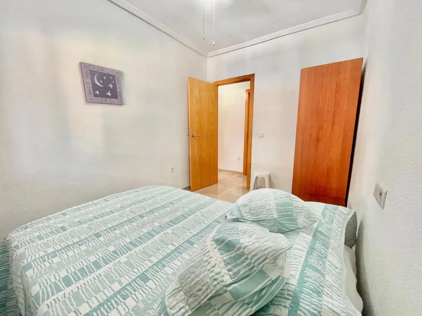 Bedroom of Apartments for rent in Torrevieja  with Air Conditioner, Heating and Furnished