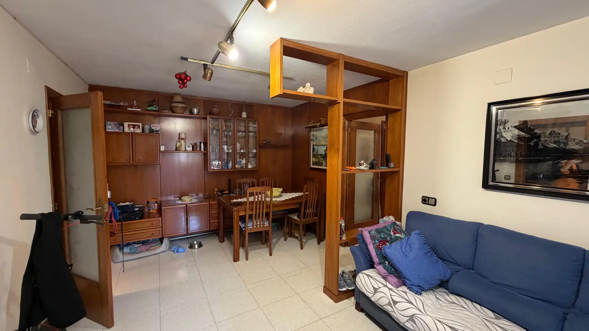 Sala de estar de Piso en venta en  Lleida Capital con Calefacción, Amueblado y Horno