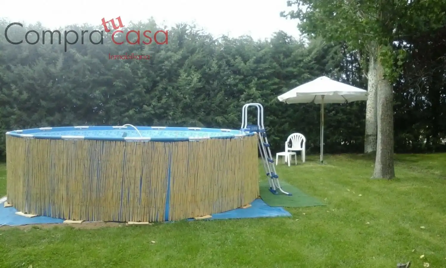 Piscina de Casa o chalet en venta en Valverde del Majano con Calefacción, Jardín privado y Terraza