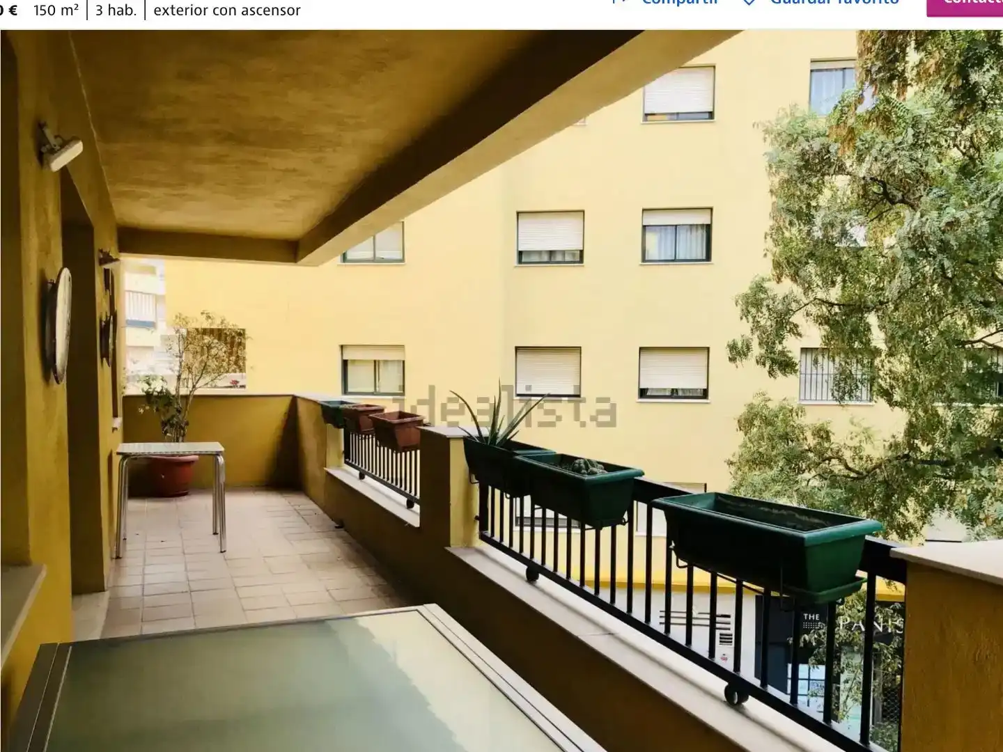 Balcony of Flat for sale in Estepona  with Air Conditioner, Swimming Pool and Balcony