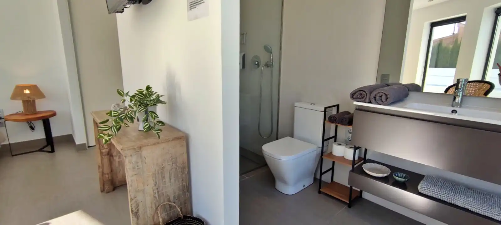 Bany de Casa o xalet de lloguer en Benissa amb Aire condicionat, Calefacció i Jardí privat