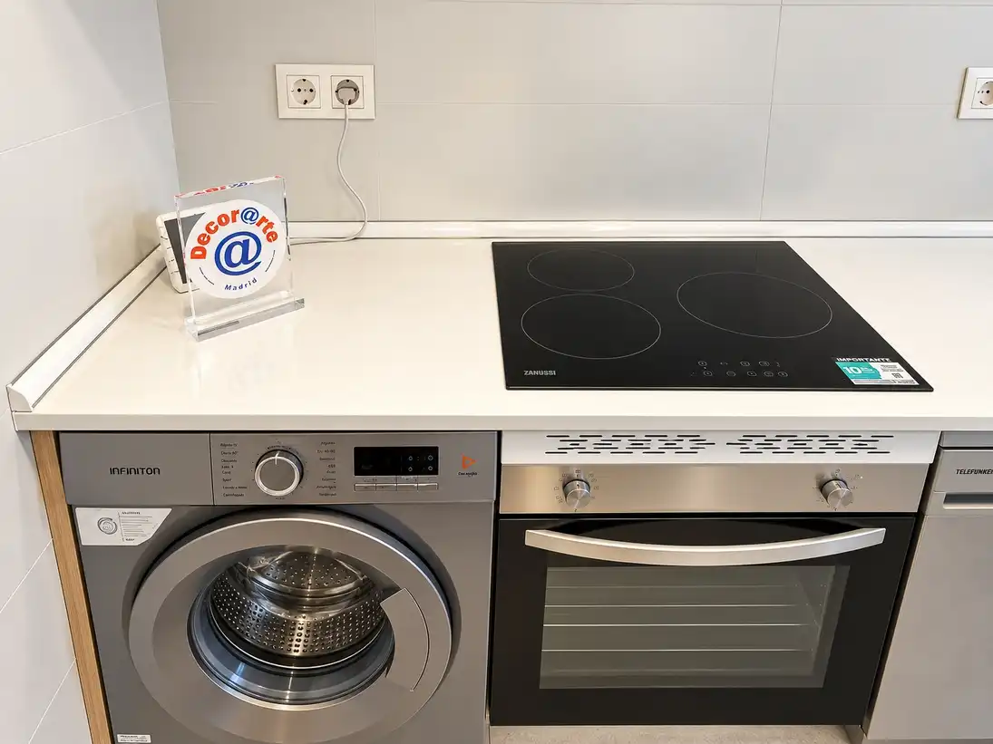 Küche von Wohnung zum Verkauf in Ciudad Lineal