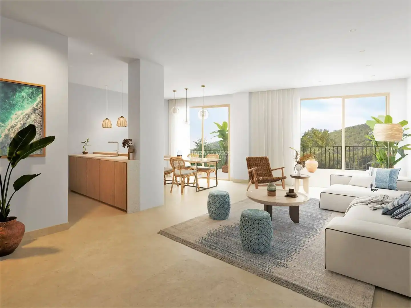 Appartement avec piscine à vendre à Santa Eulària, imagen 2