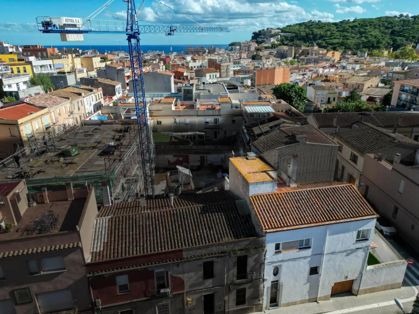 Vista exterior de Casa adosada en venda en Sant Feliu de Guíxols amb Calefacció, Jardí privat i Traster
