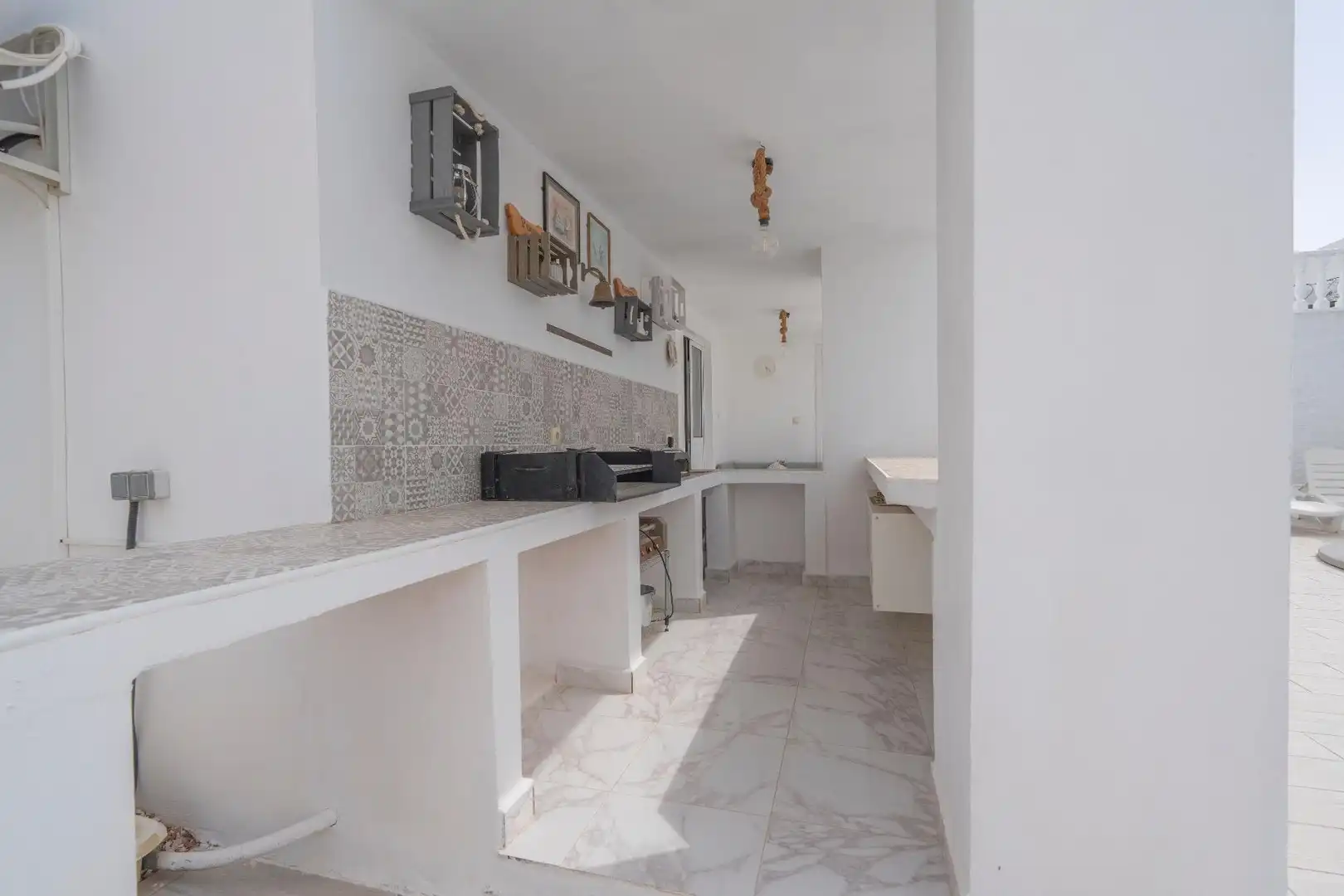 Cocina de Casa o chalet en venta en Mazarrón con Aire acondicionado, Calefacción y Jardín privado