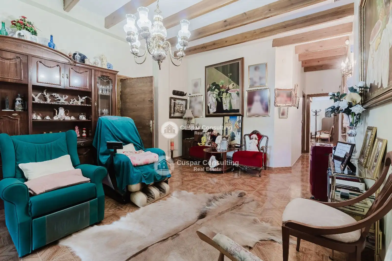 Sala d'estar de Casa o xalet en venda en Orihuela amb Aire condicionat, Calefacció i Terrassa