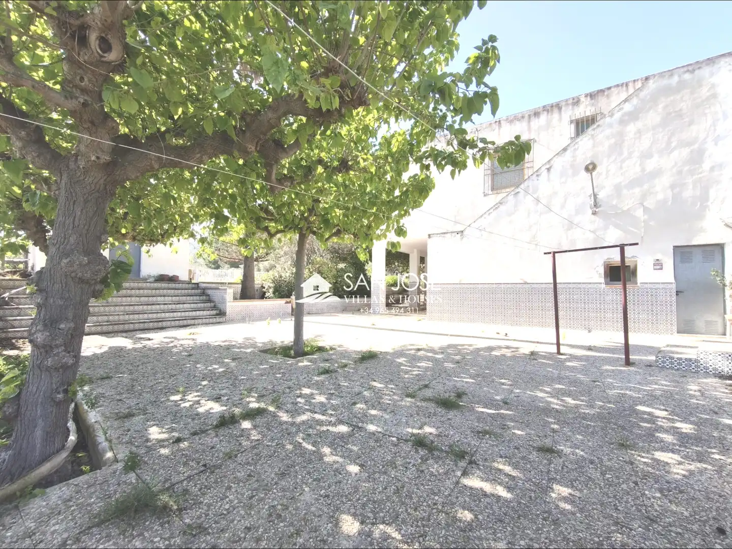 Vista exterior de Casa o chalet en venta en Aspe con Terraza, Trastero y Piscina