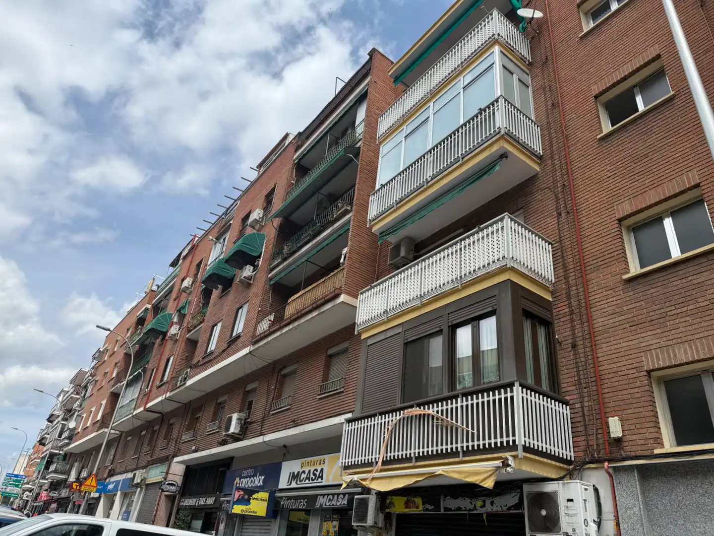 Vista exterior de Piso en venta en  Madrid Capital con Aire acondicionado, Calefacción y Terraza