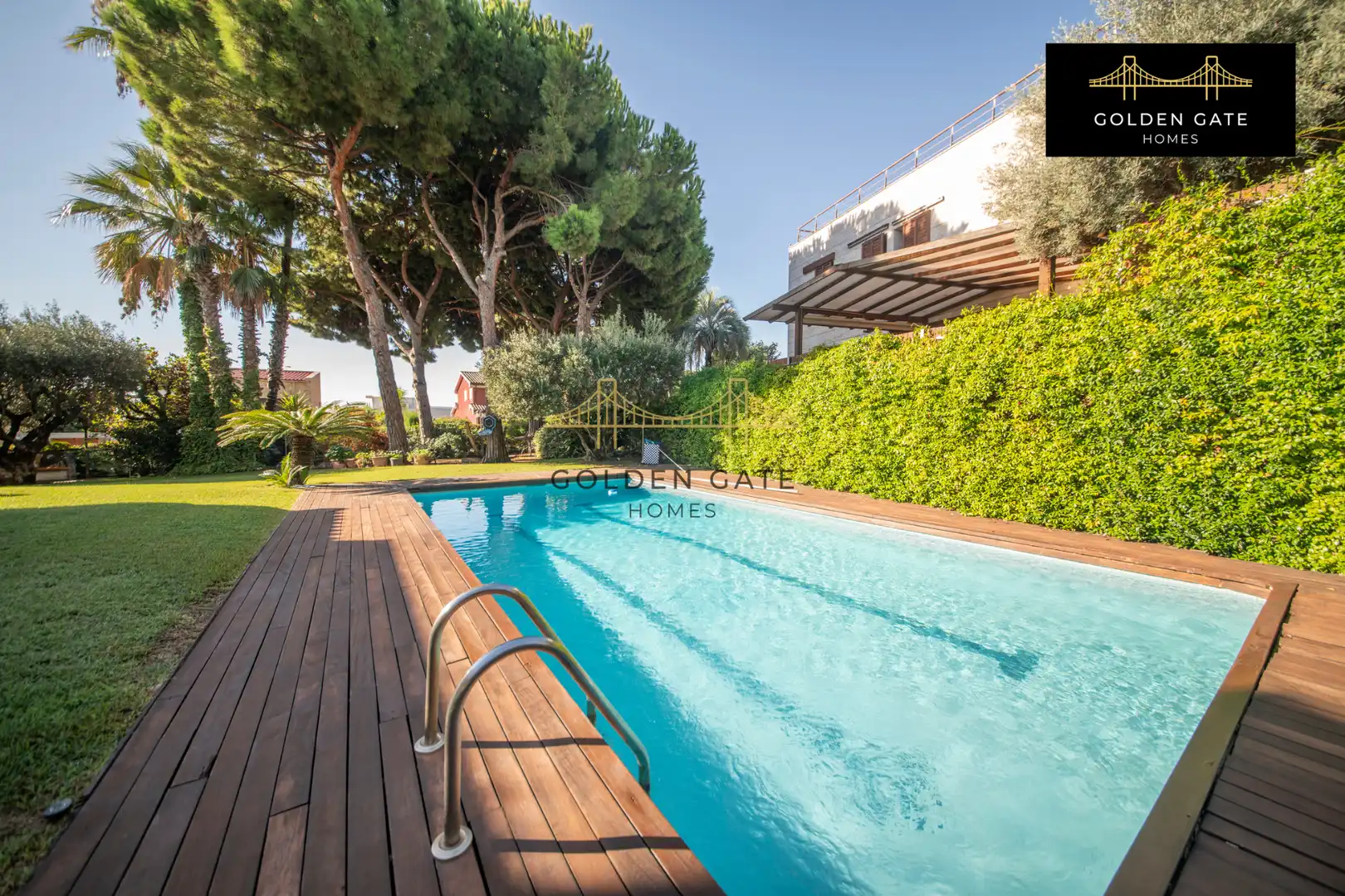 Jardín de Casa o chalet en venta en Alella con Aire acondicionado, Calefacción y Jardín privado