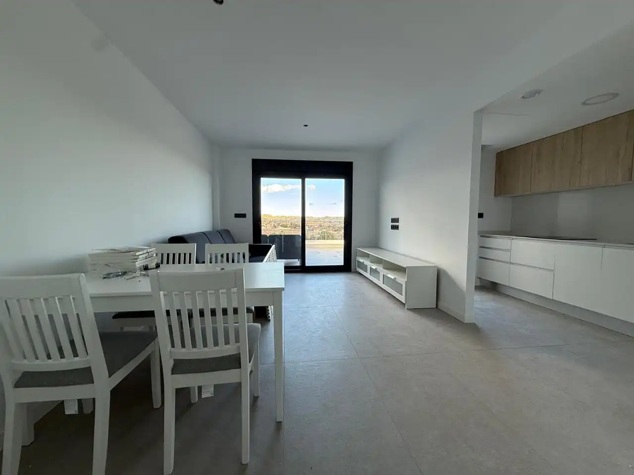 Sala de estar de Piso en venta en Mutxamel con Aire acondicionado, Terraza y Amueblado